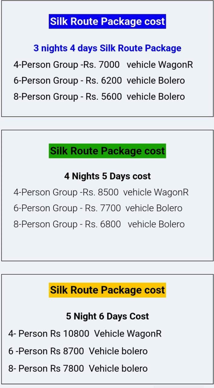5 days silk route tour